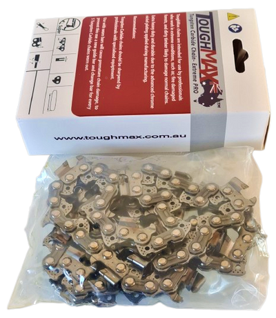 1x Bar 1x Tungsten Carbide Chain for Stihl smaller saws MS170 to MS211, 16 inch .043 3/8 55DL ToughMax!