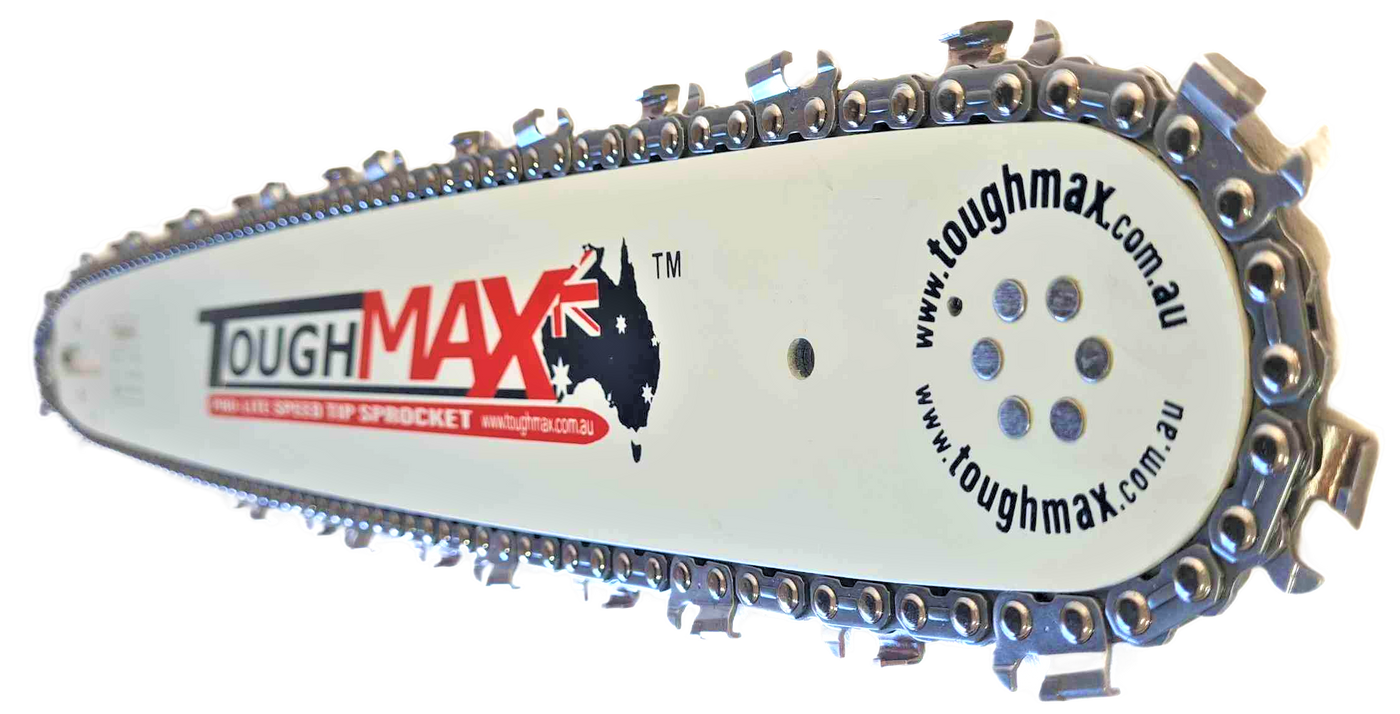 1x Bar 1x Tungsten Carbide Chain for Stihl smaller saws MS170 to MS211, 16 inch .043 3/8 55DL ToughMax!
