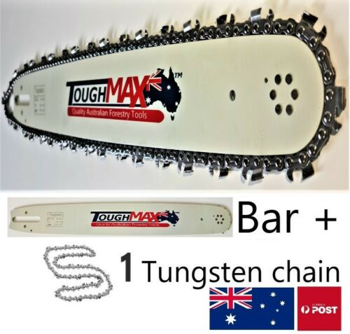 ToughMAX for Stihl 20 inch 1x Bar 1x Tungsten Carbide Chain 3/8 .063 72DL